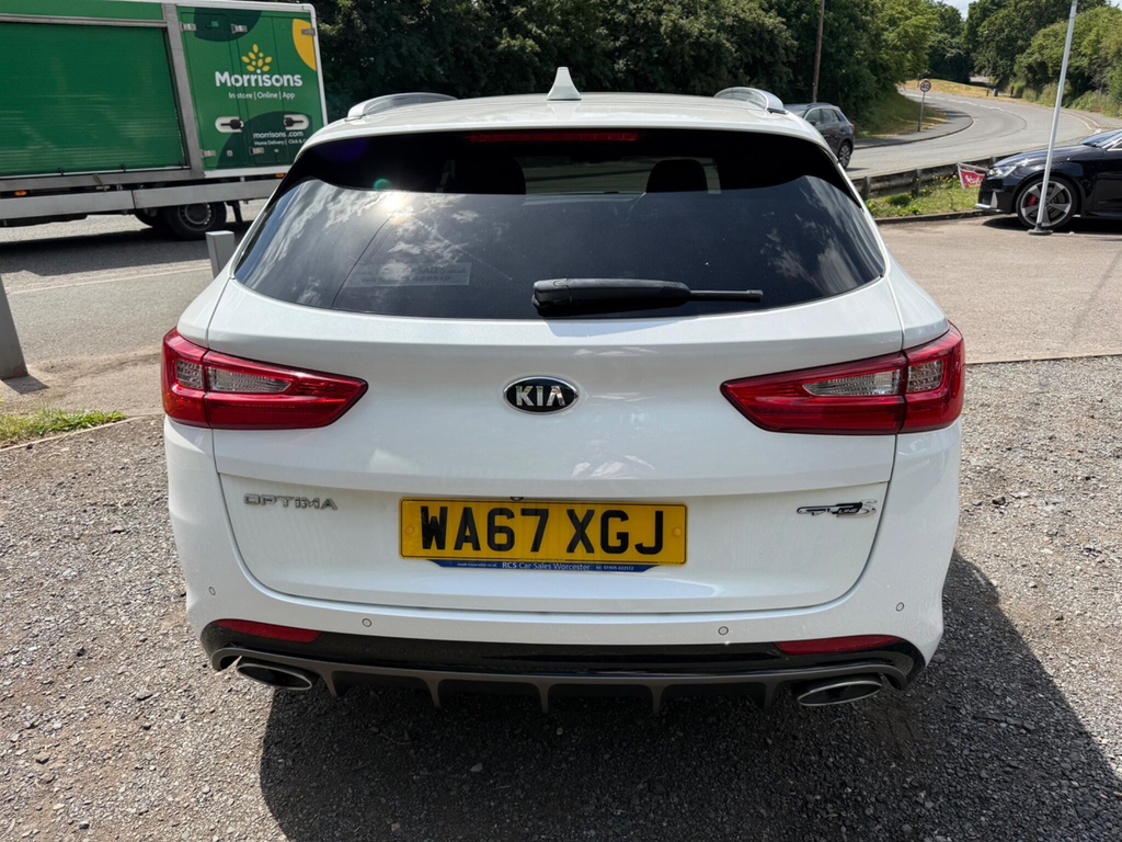 Kia Optima 1.7 Crdi Gt-line S Sportswagon Dct Euro 6 Ss White #4