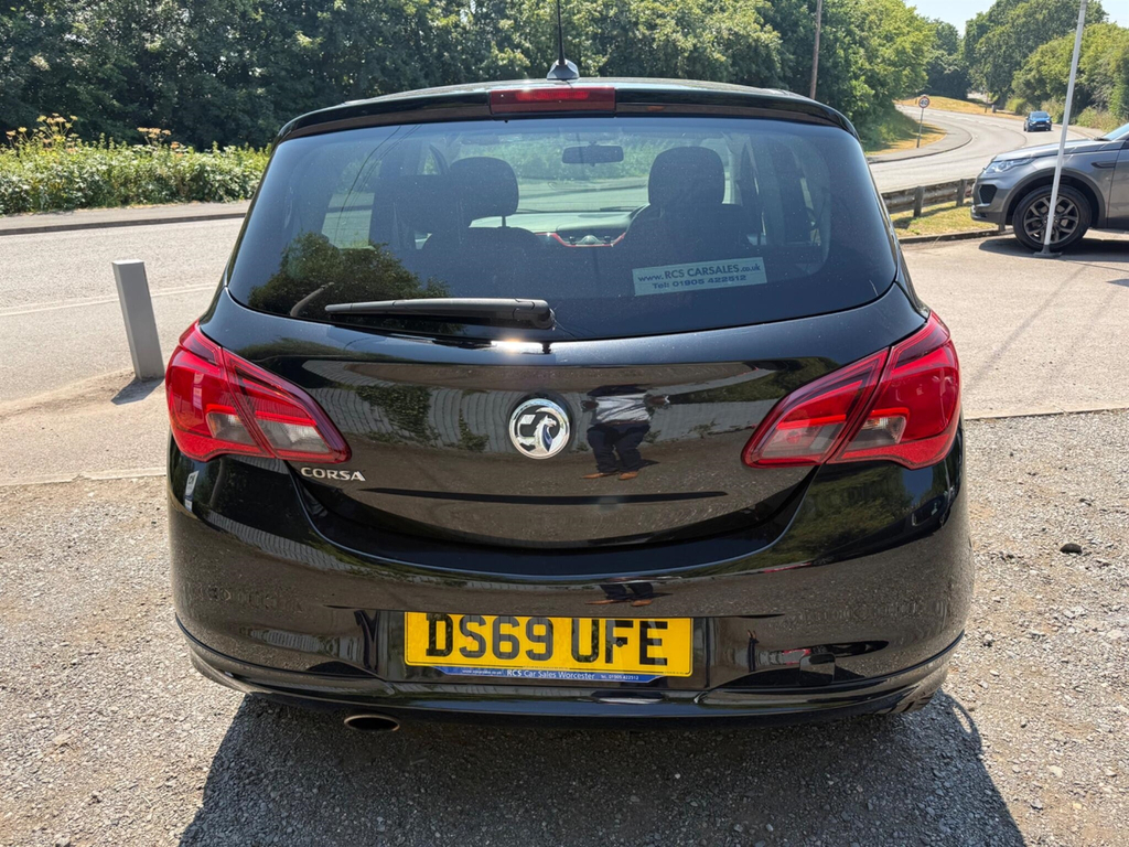 Vauxhall Corsa 1.4I Sri VX Line Nav Black Euro 6 Ss DS69UFE Black #4