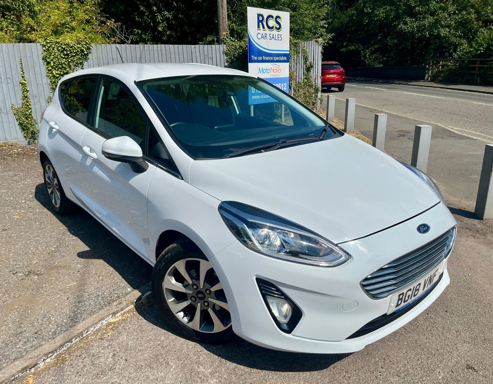 Ford Fiesta 1.1 Ti-vct Zetec Euro 6 Ss White