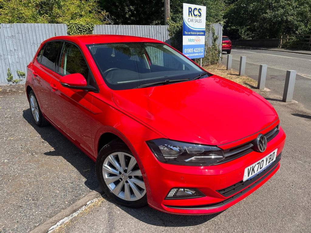 Volkswagen Polo 1.0 Evo Match Euro 6 Ss Red