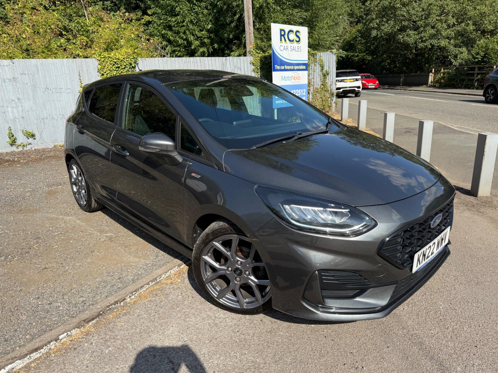 Ford Fiesta 1.0T Ecoboost Mhev St-line Euro 6 Ss Grey