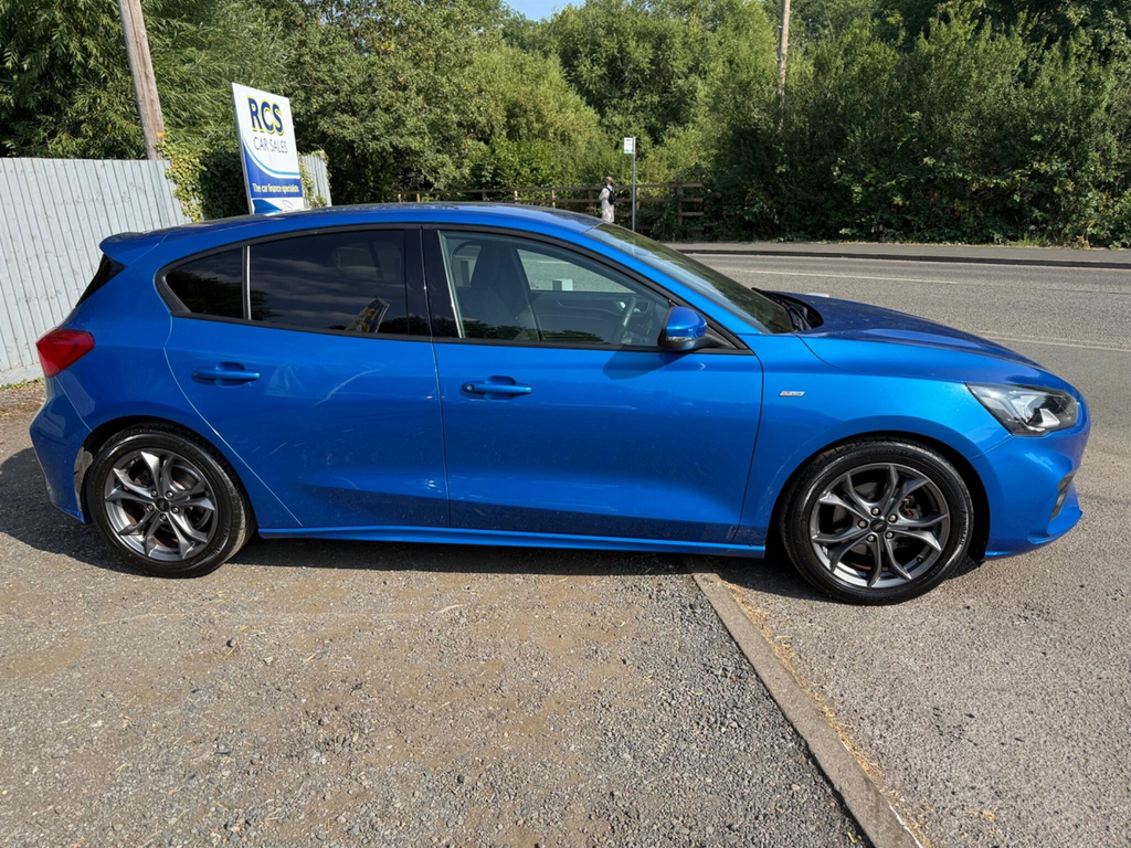 Ford Focus 1.0T Ecoboost St-line Euro 6 Ss CF68ZTD Blue #2
