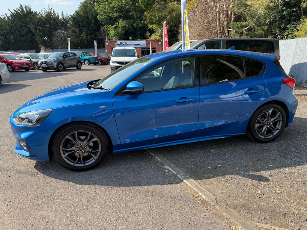 Ford Focus 1.0T Ecoboost St-line Euro 6 Ss CF68ZTD Blue #6