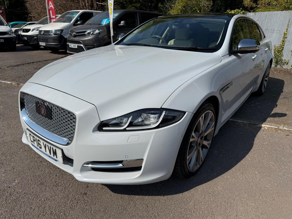 Jaguar XJ D V6 Portfolio Blue #7