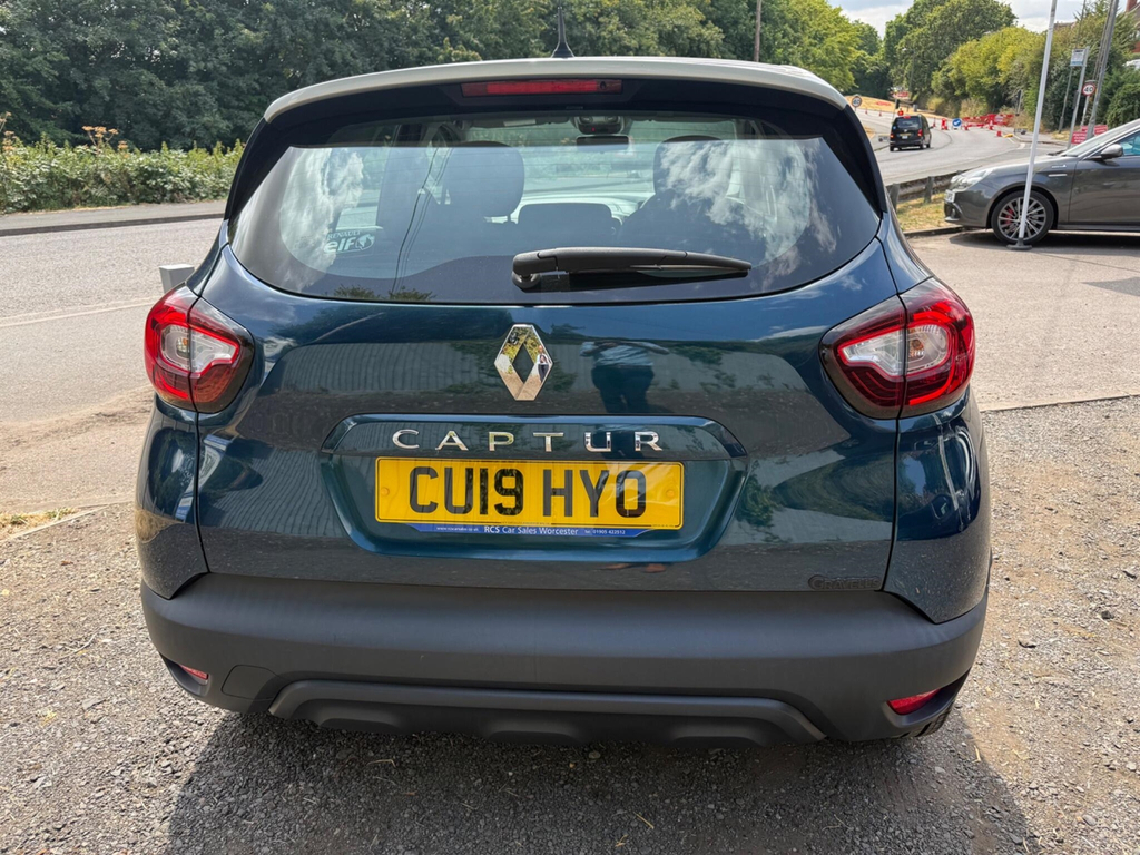 Renault Captur 0.9 Tce Energy Play Euro 6 Ss CU19HYO Blue #4