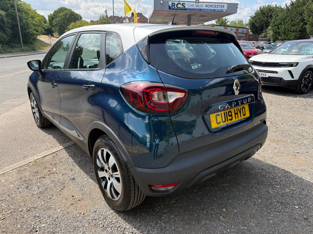 Renault Captur 0.9 Tce Energy Play Euro 6 Ss CU19HYO Blue #5
