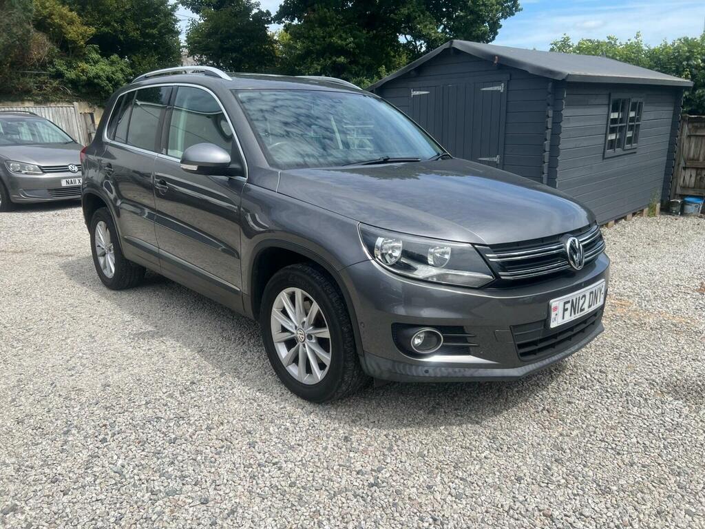 Volkswagen Tiguan S Tdi Bluemotion Technology Blue #1