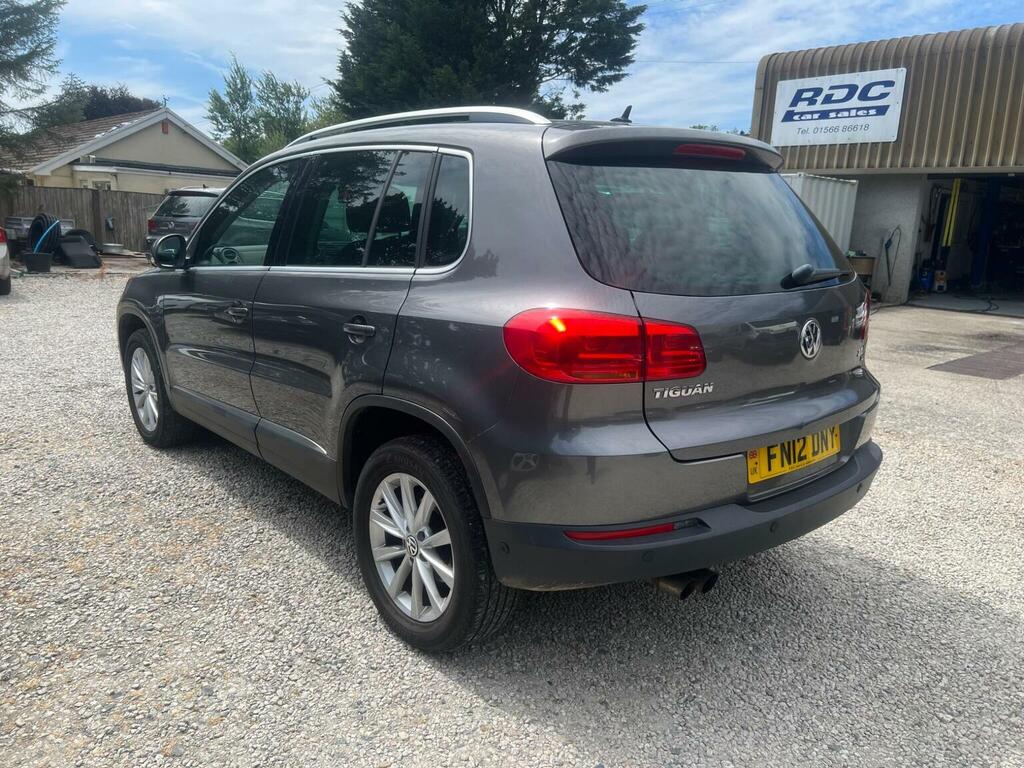 Volkswagen Tiguan S Tdi Bluemotion Technology Blue #4