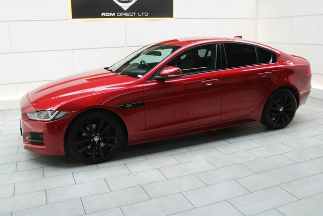 Jaguar XE Saloon YH68FYG Red #6