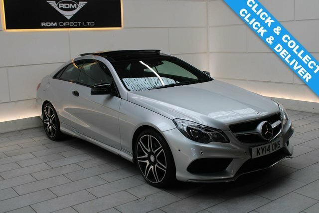 Mercedes-Benz E Class Coupe Silver