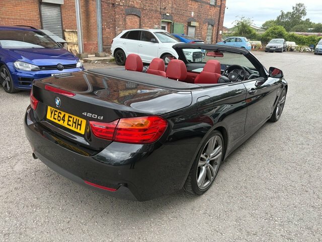 BMW 4 Series Convertible Black #4