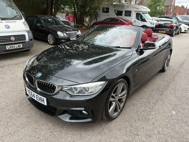 BMW 4 Series Convertible Black #2