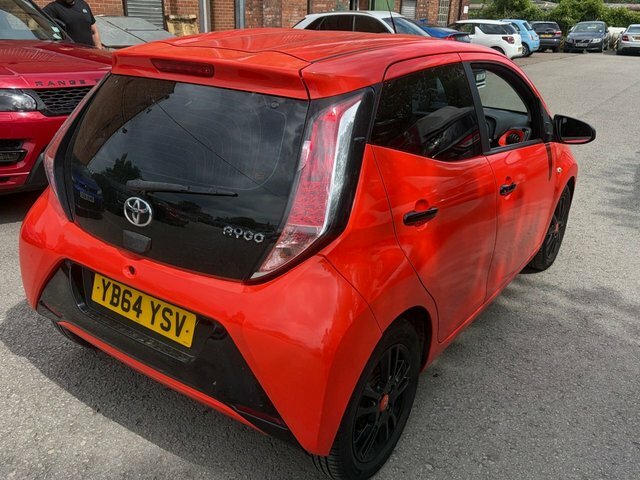 Toyota Aygo Hatchback YB64YSV Orange #4
