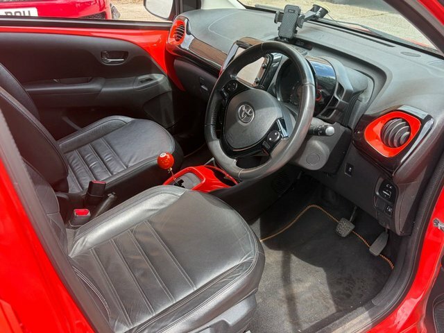 Toyota Aygo Hatchback YB64YSV Orange #5
