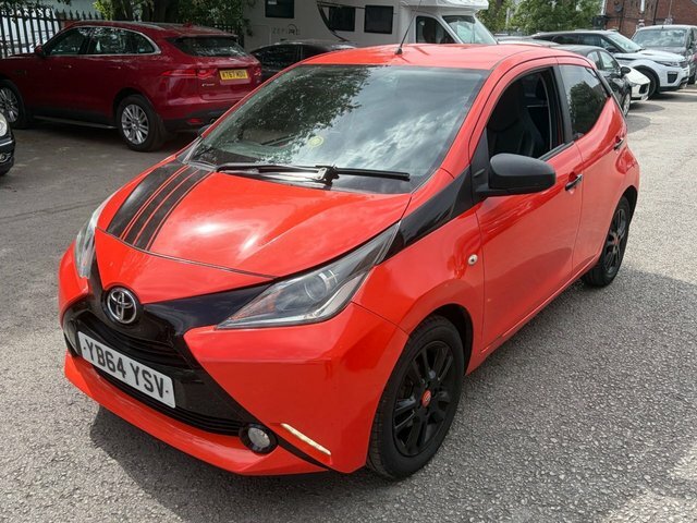 Toyota Aygo Hatchback YB64YSV Orange #2
