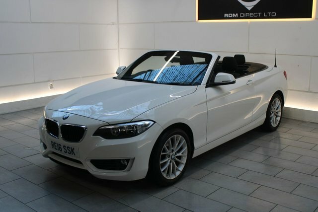 BMW 2 Series Convertible White #3
