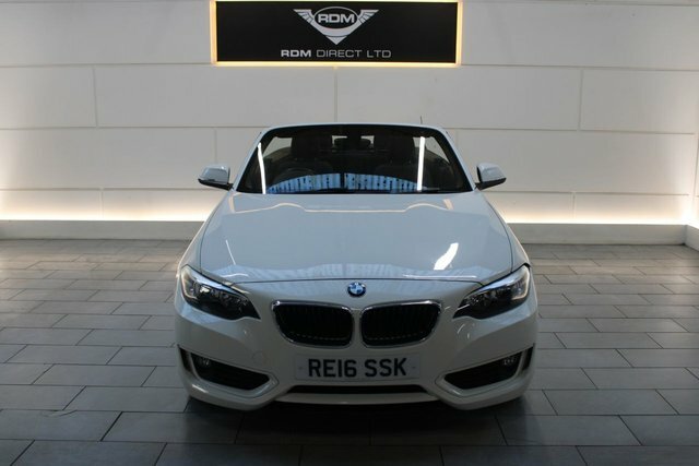 BMW 2 Series Convertible White #2