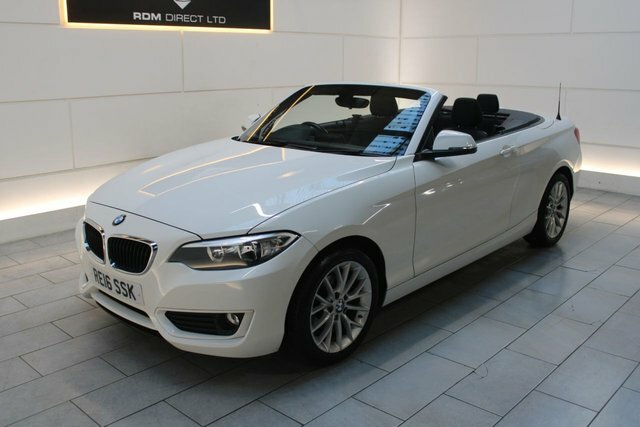 BMW 2 Series Convertible White #5