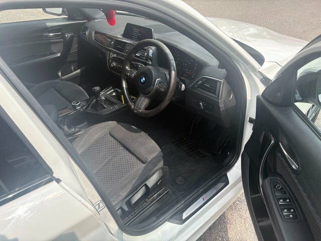 BMW 1 Series 118I M Sport Shadow Edition MT67ZXZ White #5