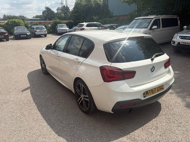 BMW 1 Series 118I M Sport Shadow Edition MT67ZXZ White #3
