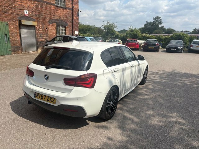 BMW 1 Series 118I M Sport Shadow Edition MT67ZXZ White #4