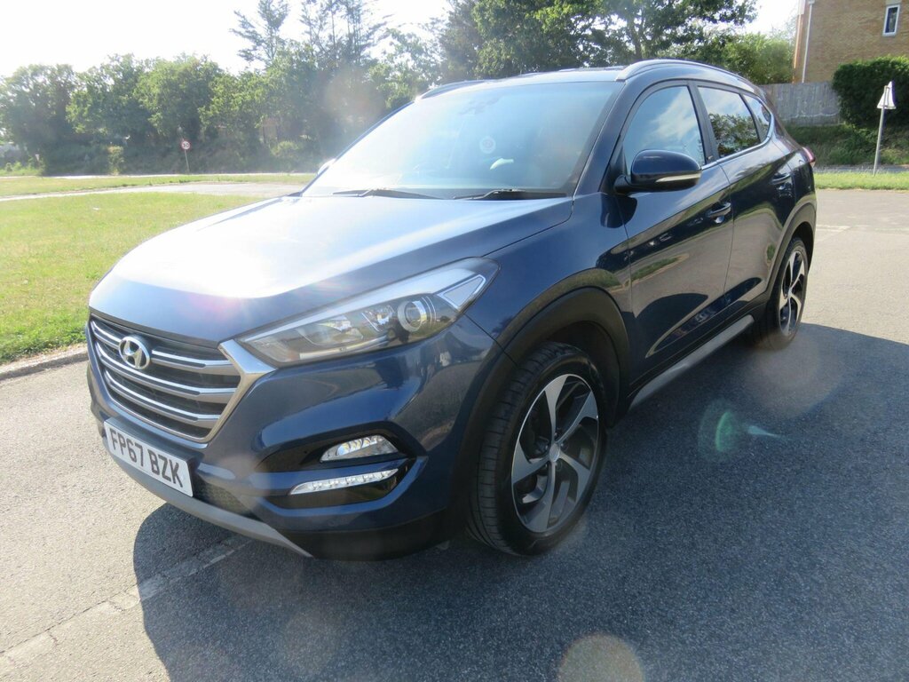 Hyundai Tucson 1.6 T-gdi Sport Edition Dct Euro 6 Blue #3