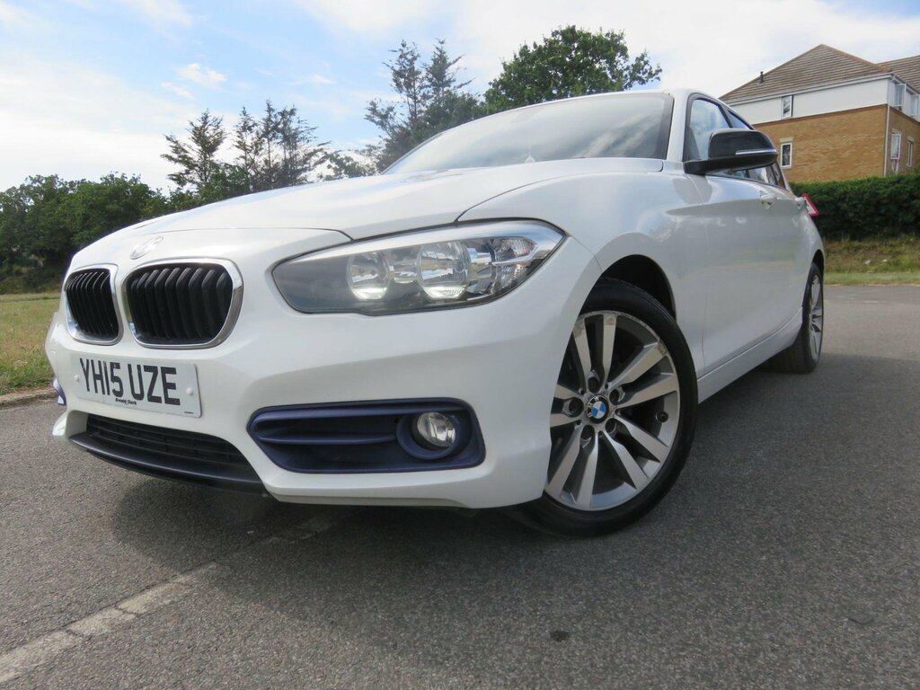 BMW 1 Series 1.5 116D Sport Euro 6 Ss White #2