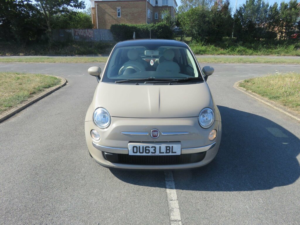Fiat 500 0.9 Twinair Lounge Dualogic Euro 5 Ss Beige #5