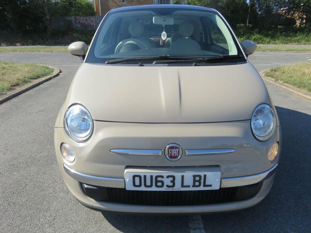 Fiat 500 0.9 Twinair Lounge Dualogic Euro 5 Ss Beige #6