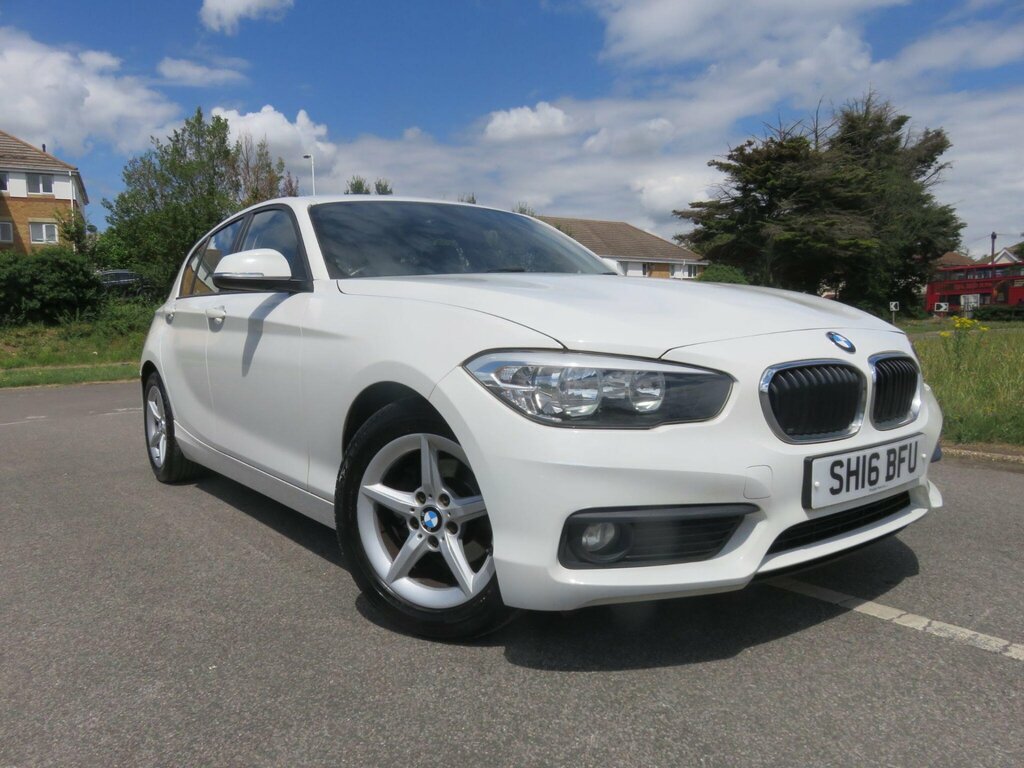 BMW 1 Series Blue #8