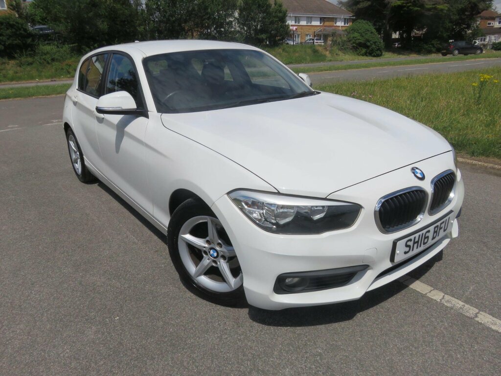 BMW 1 Series Blue #7