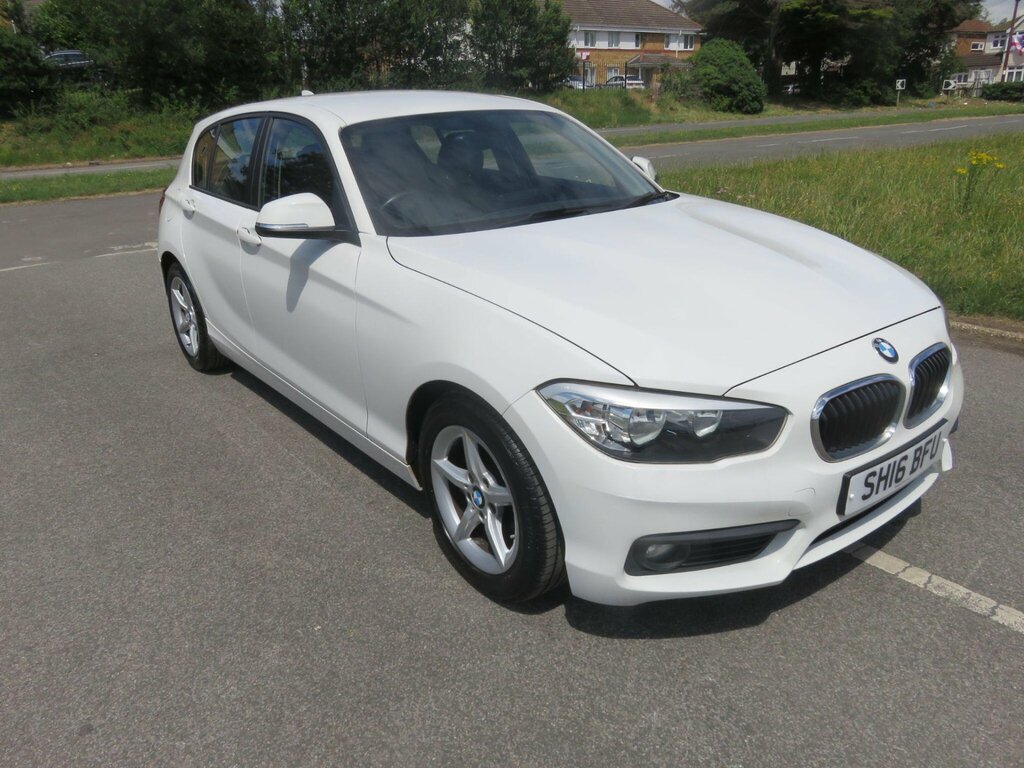 BMW 1 Series Blue #9