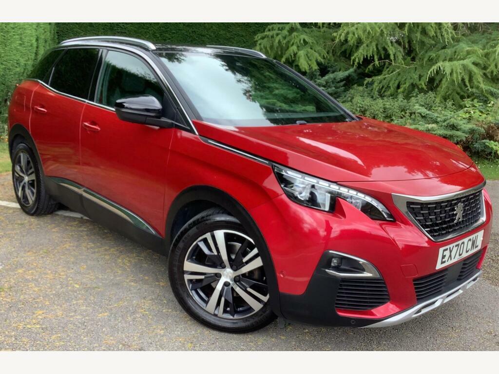 Peugeot 3008 1.5 Bluehdi Gt Line Euro 6 S S Red