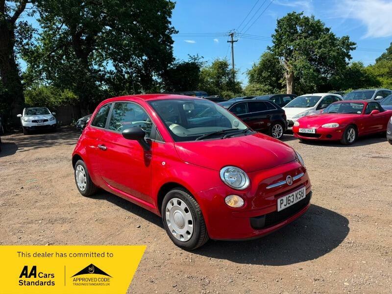 Fiat 500 Pop Red
