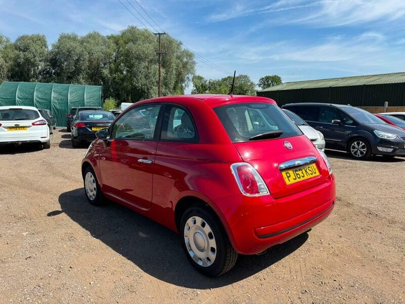 Fiat 500 Pop Red #4