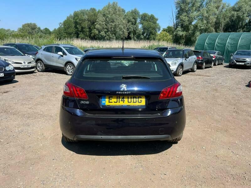 Peugeot 308 Allure Blue #6
