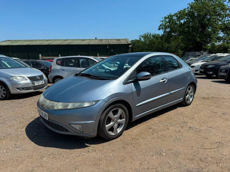Honda Civic Es Blue #3
