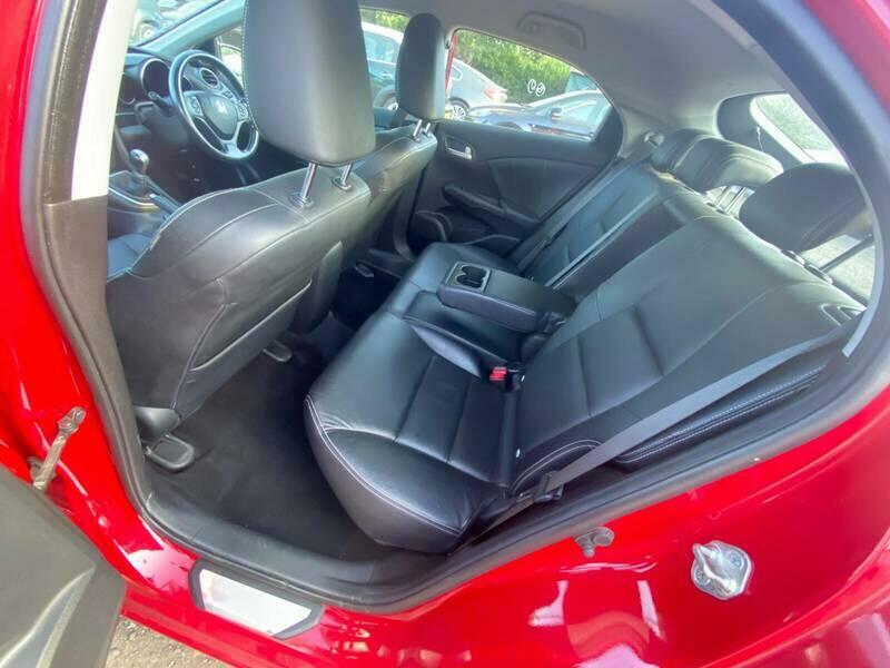 Honda Civic Ex Red #5