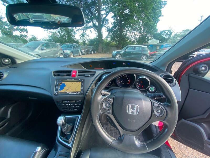 Honda Civic 1.6 I-dtec Ex Euro 5 Ss Green #14