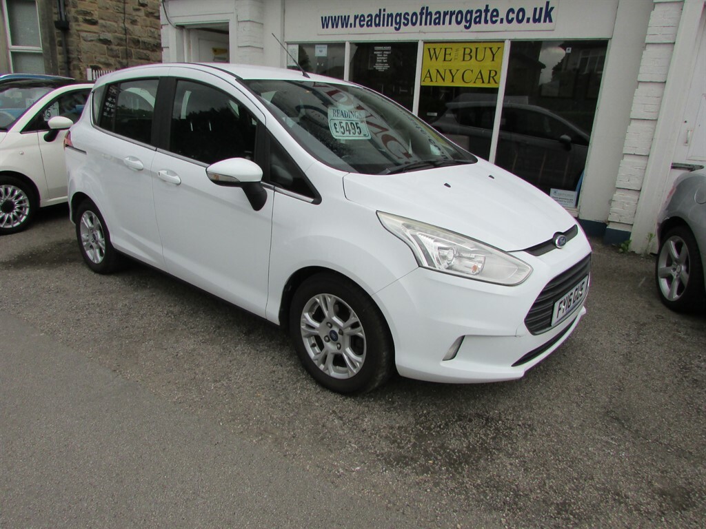 Ford B-Max 1.4 L Zetec Used White #2