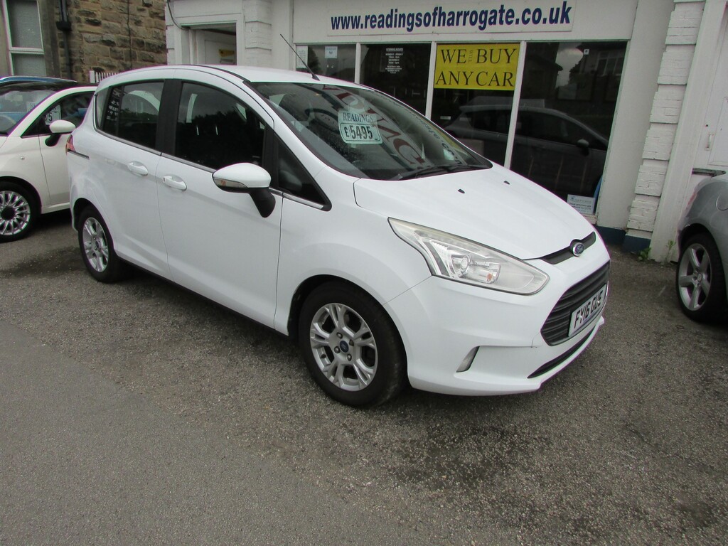 Ford B-Max Zetec Used White #2