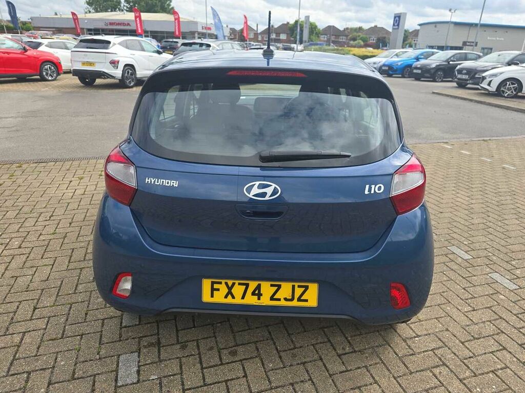 Hyundai I10 1.0 63 Advance Nav Blue #6