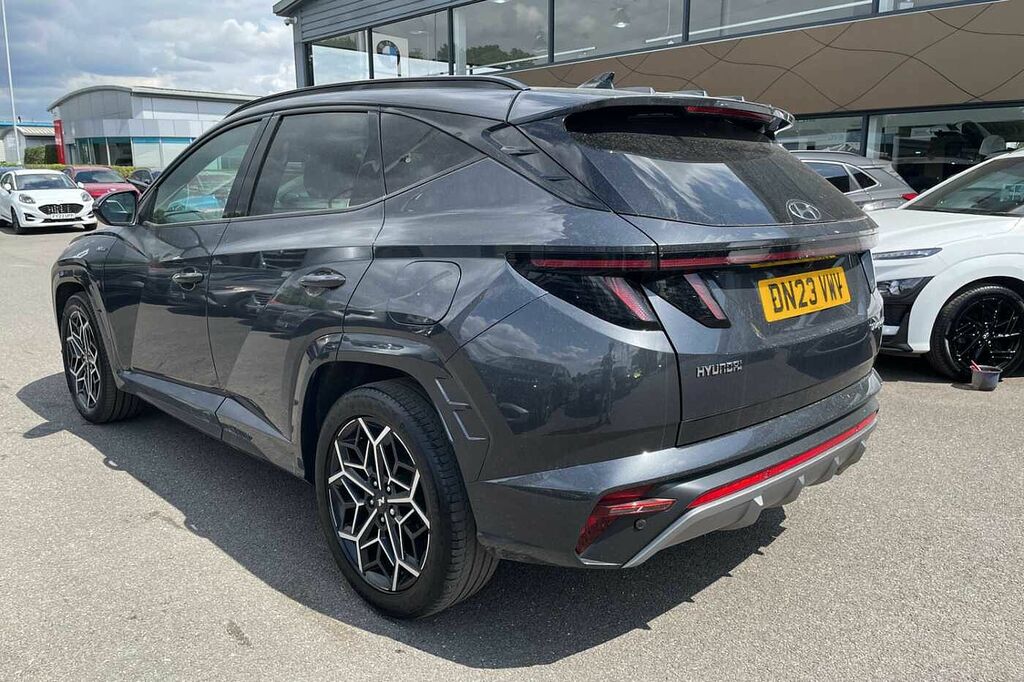 Hyundai Tucson N Line S 1.6 T-gdi Mhev 150Ps DN23VWV Grey #4