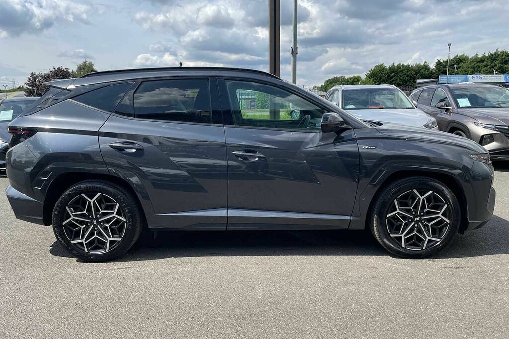 Hyundai Tucson N Line S 1.6 T-gdi Mhev 150Ps DN23VWV Grey #6