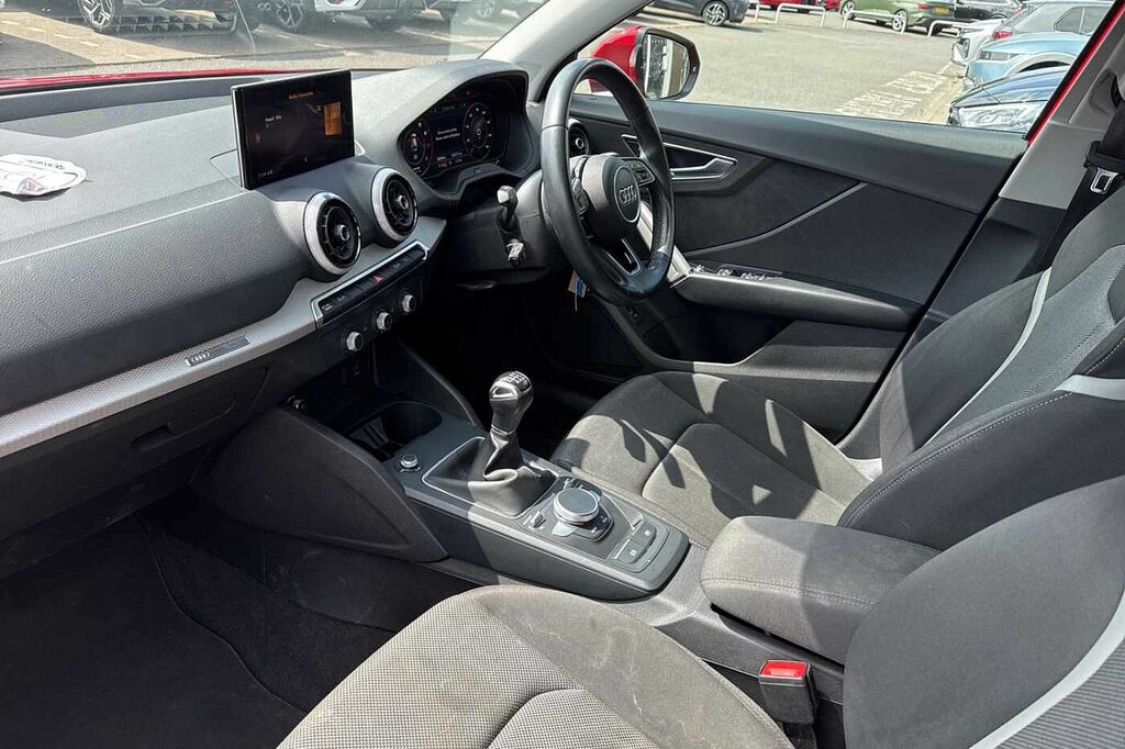 Audi Q2 30 Tfsi Sport FV21CWW Red #3