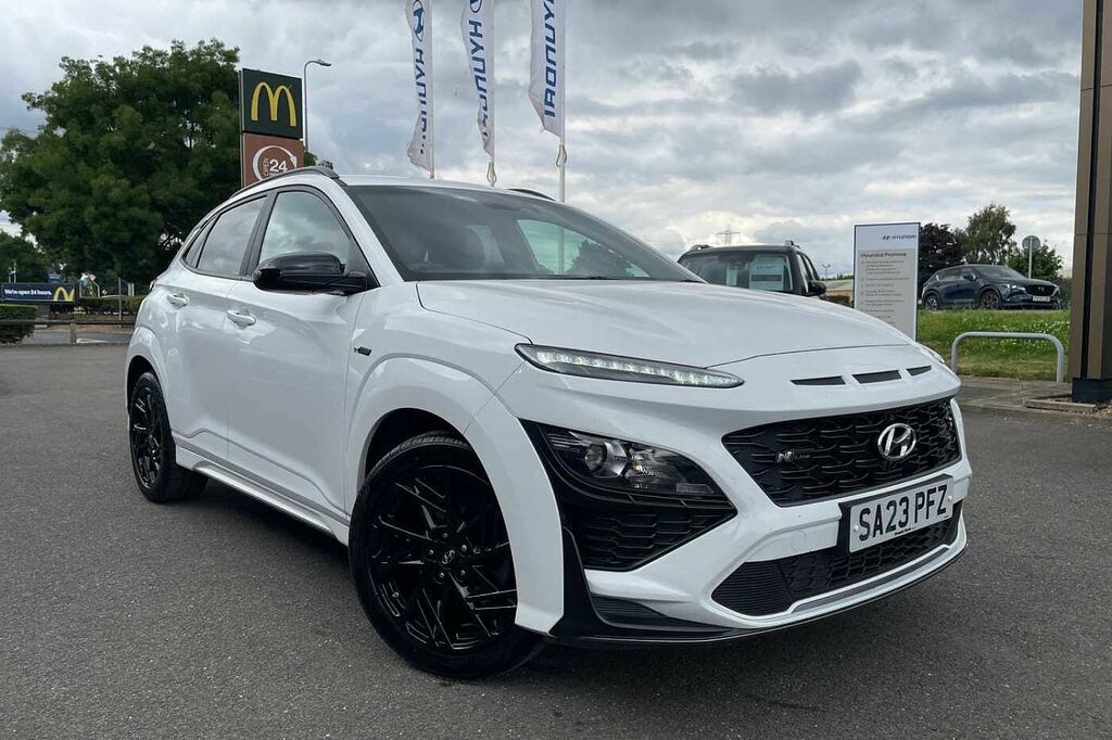 Hyundai Kona N Line 1.0 T-gdi Mhev 120Ps SA23PFZ White