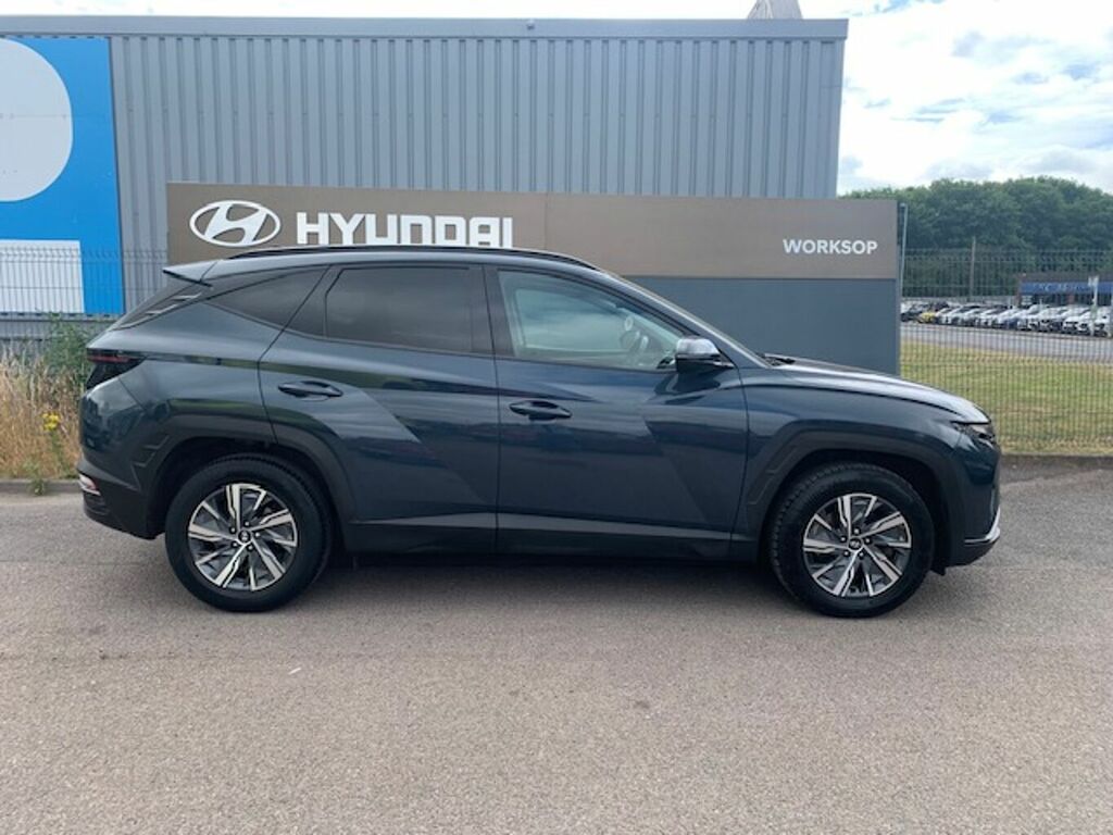 Hyundai Tucson 1.6 Tgdi Hybrid 230 Se Connect 2Wd EN21YGW Blue #4