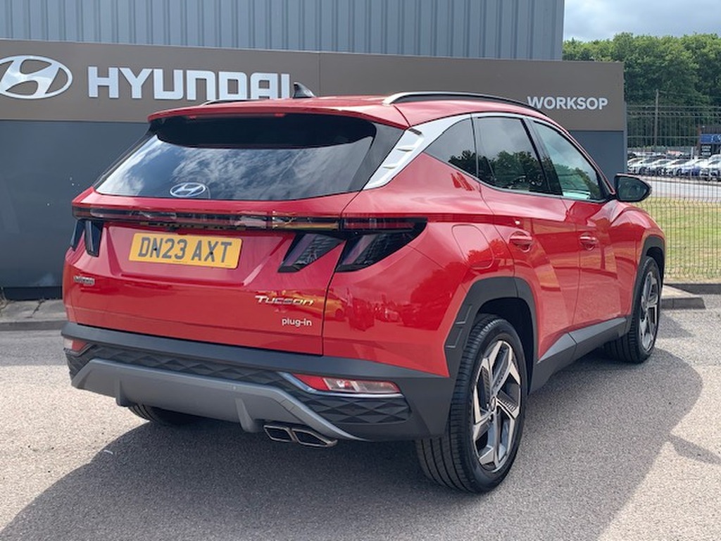 Hyundai Tucson 1.6 Tgdi Plug-in Hybrid Premium 4Wd DN23AXT Red #6