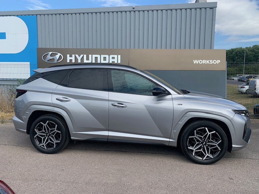 Hyundai Tucson 1.6 Tgdi Hybrid 230 N Line S 2Wd DV22XFR Silver #4