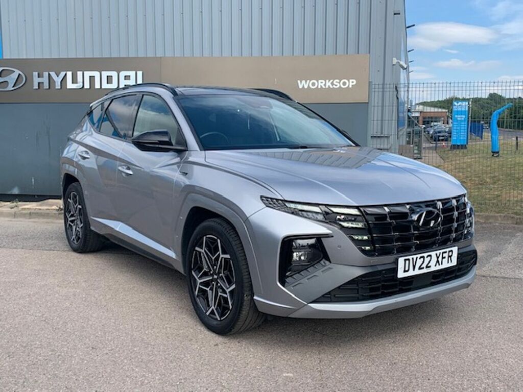 Hyundai Tucson 1.6 Tgdi Hybrid 230 N Line S 2Wd DV22XFR Silver #2